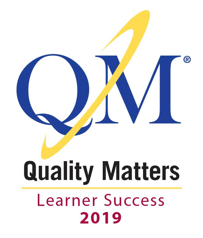 Quality Matters Learner Support 2019 badge