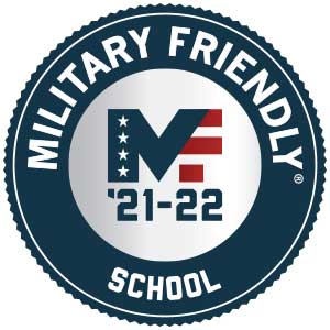 Military Friendly School 2021-2022 badge